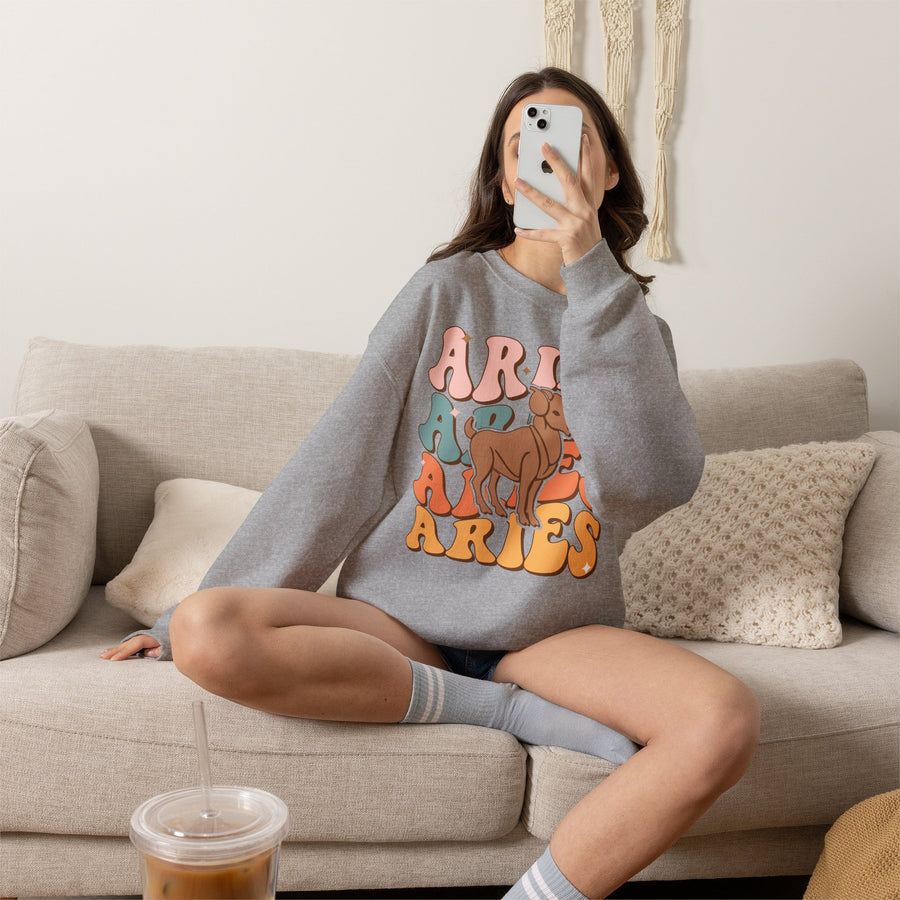 Widder Retro Sweatshirt