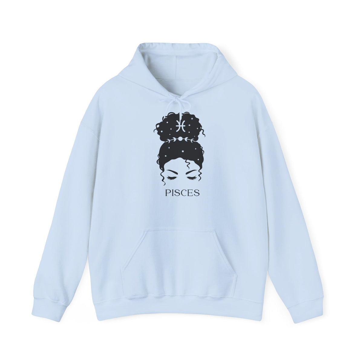 Fische Messy Bun Hoodie v5