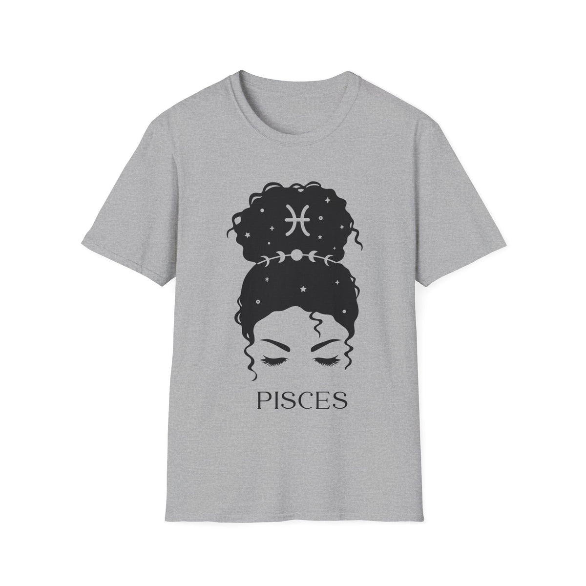 Fische Messy bun T-Shirt v5