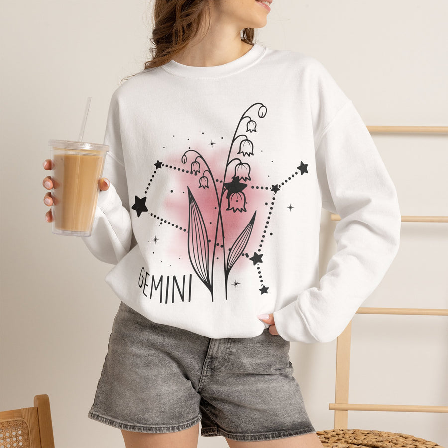 Zwillinge Retro Sweatshirt
