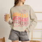 Zwillinge Retro Sweatshirt