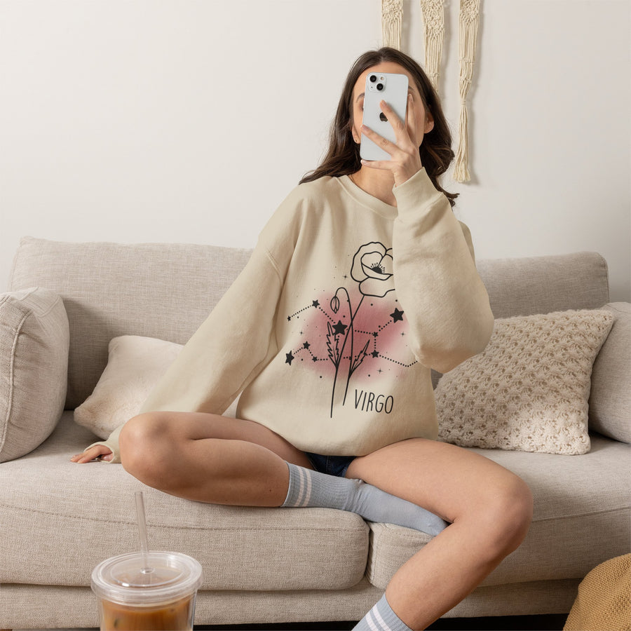 Jungfrau Retro Sweatshirt