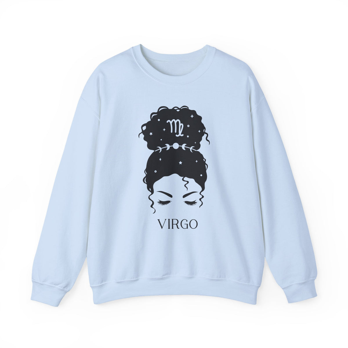 Jungfrau Messy Bun Sweatshirt v5