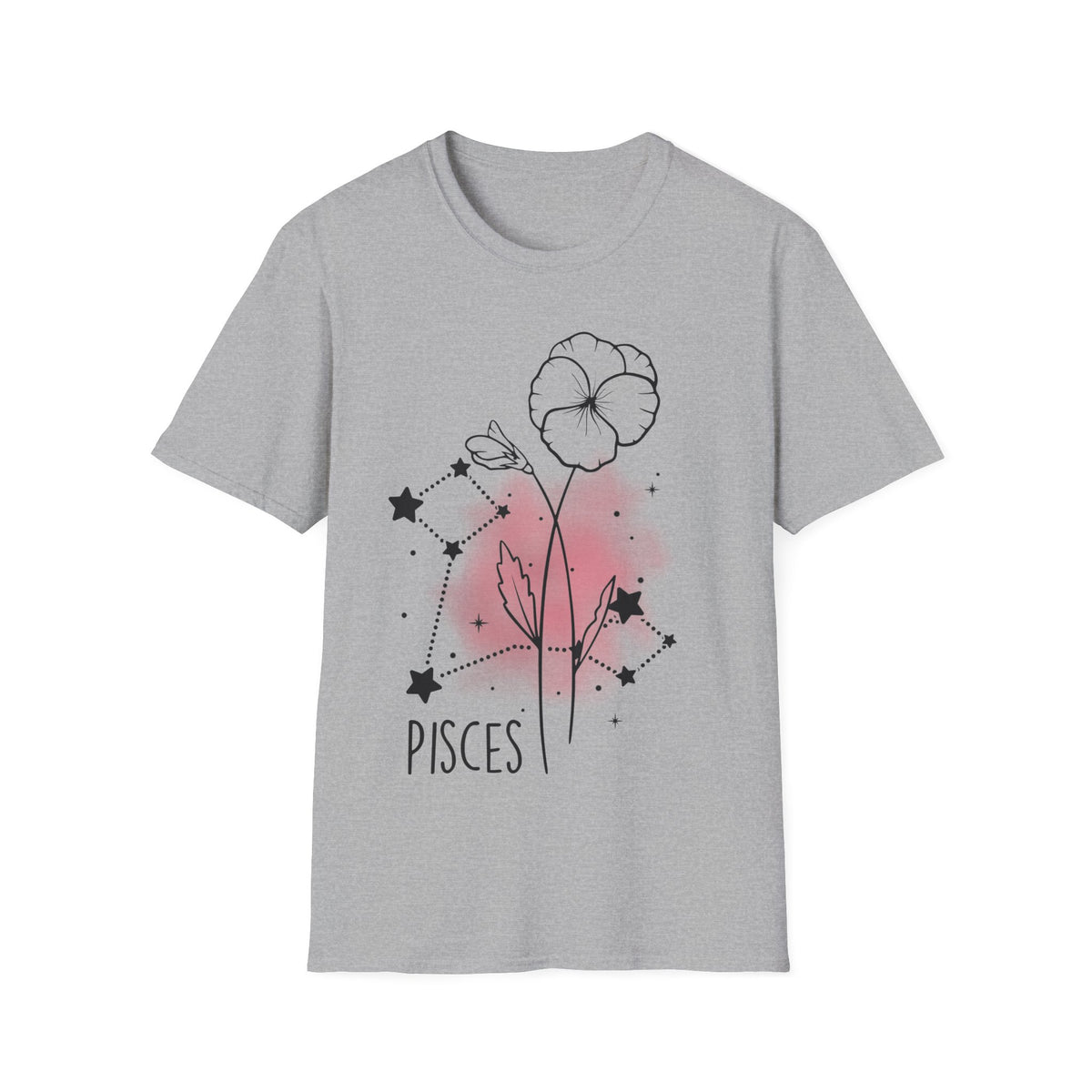 Fische Flower T-Shirt v3