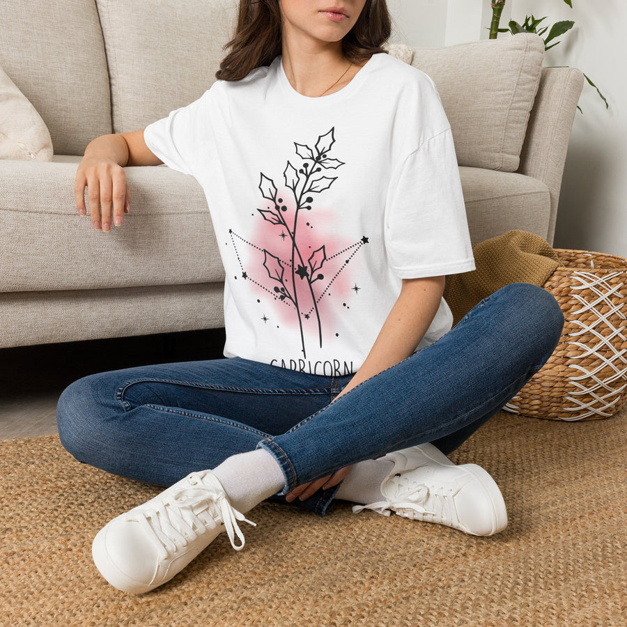 Steinbock Flower T-Shirt