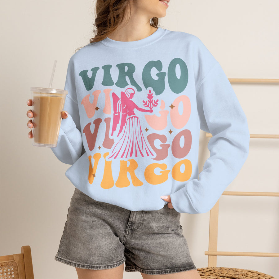 Jungfrau Retro Sweatshirt