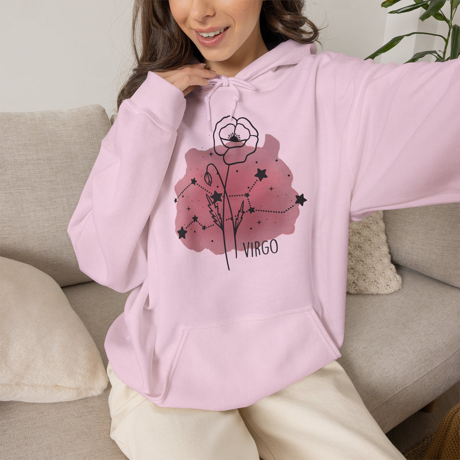 Jungfrau Flower Hoodie