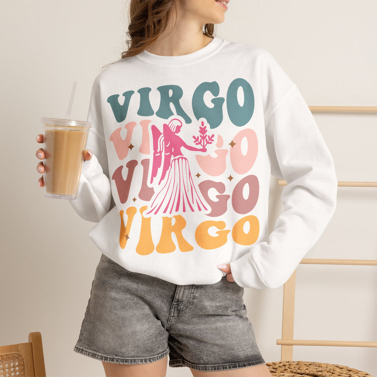 Jungfrau Retro Sweatshirt v2