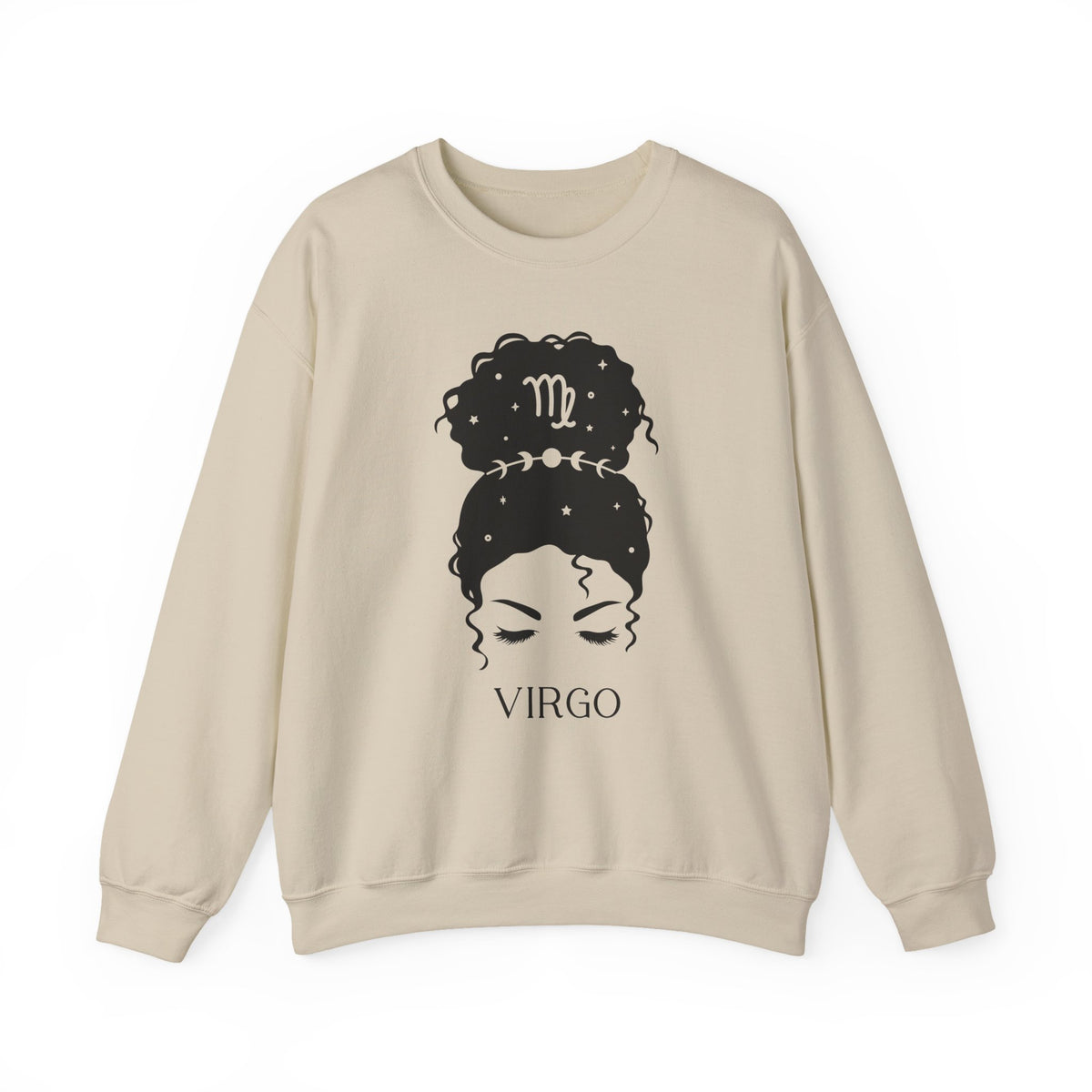 Jungfrau Messy Bun Sweatshirt v5