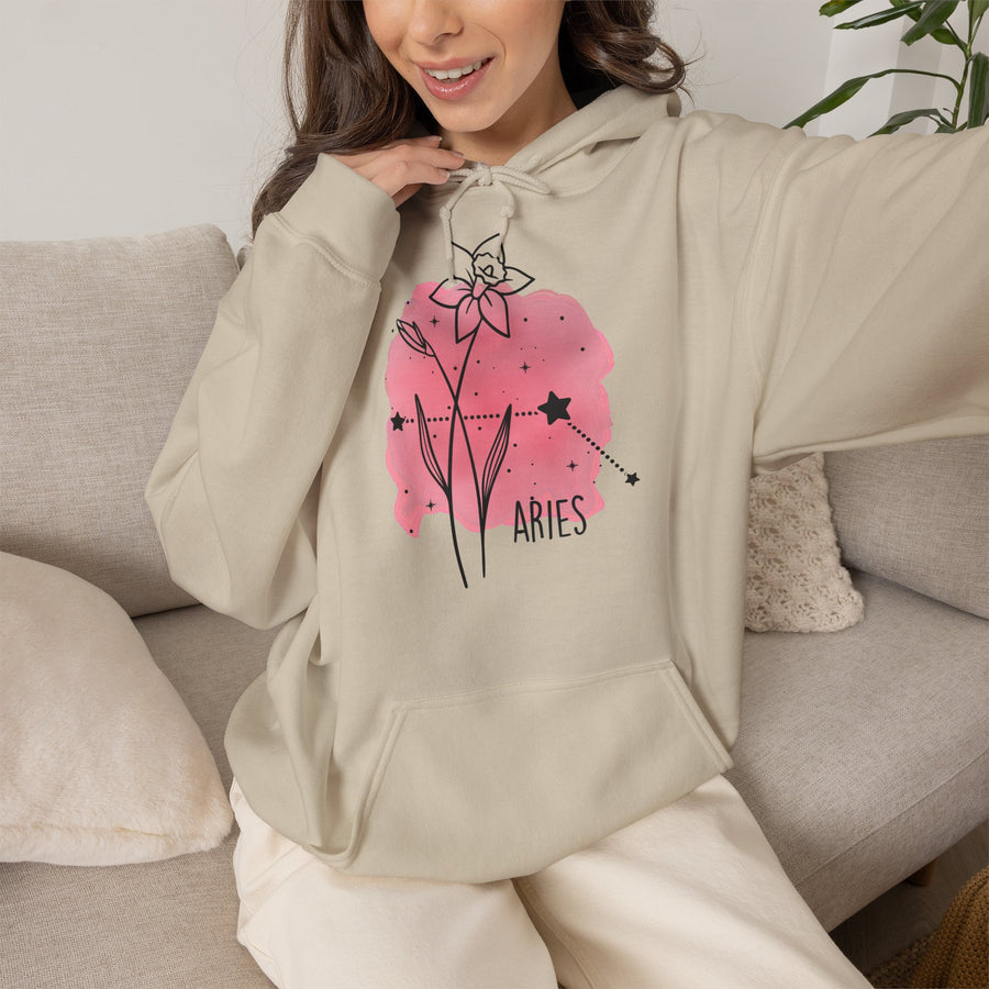 Widder Flower Hoodie
