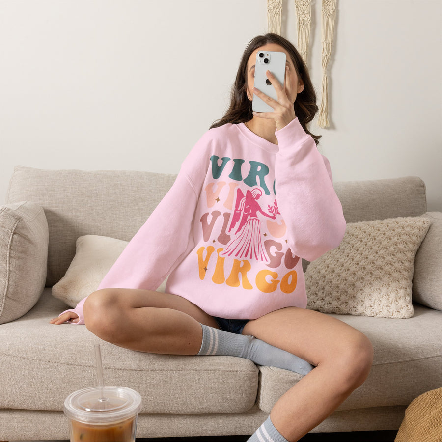 Jungfrau Retro Sweatshirt