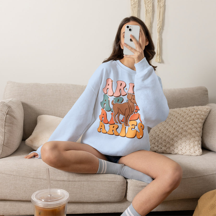 Widder Retro Sweatshirt