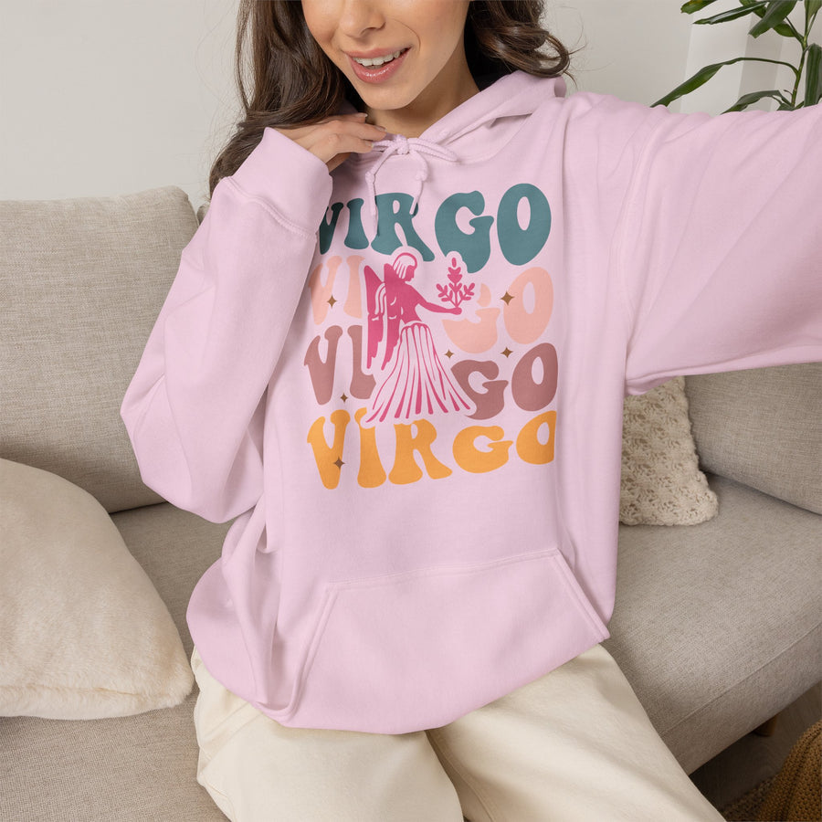 Jungfrau Retro Hoodie