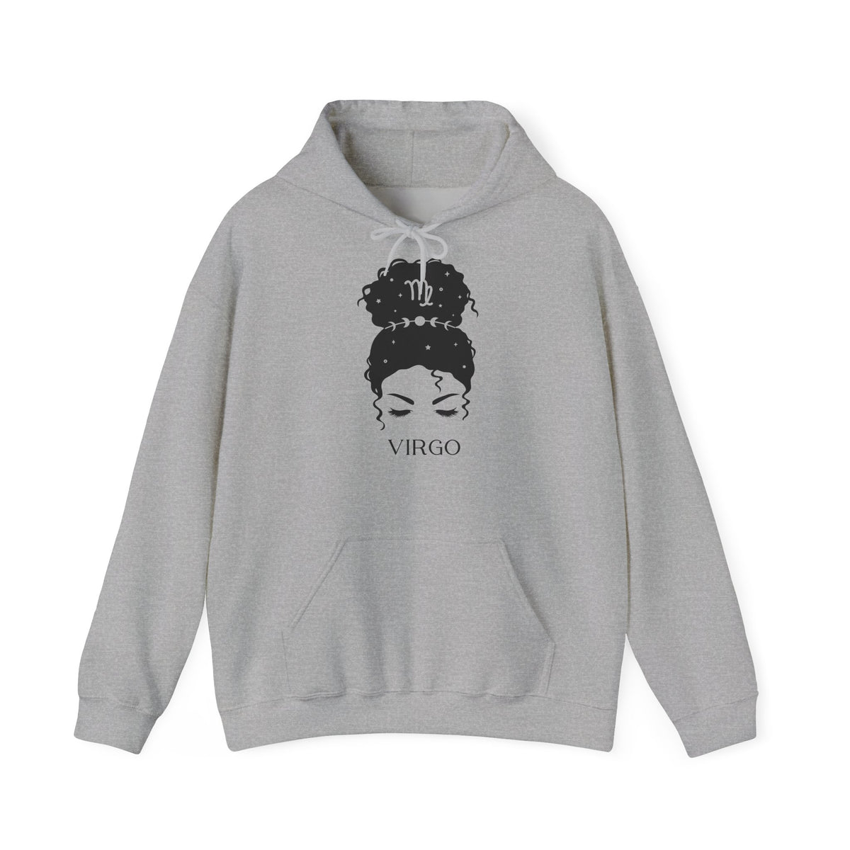 Jungfrau Messy Bun Hoodie v5