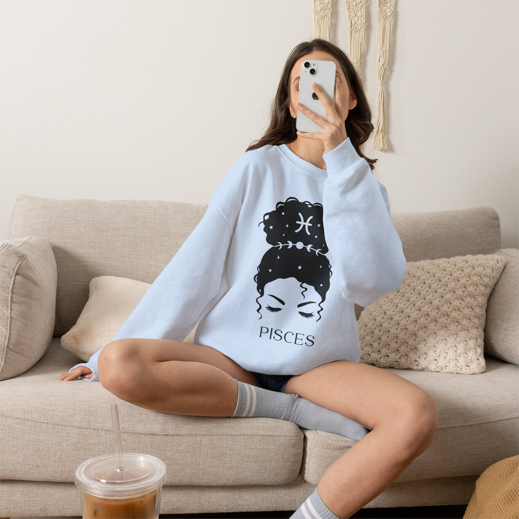 Fische Messy Bun Sweatshirt v5
