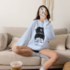 Fische Messy Bun Sweatshirt