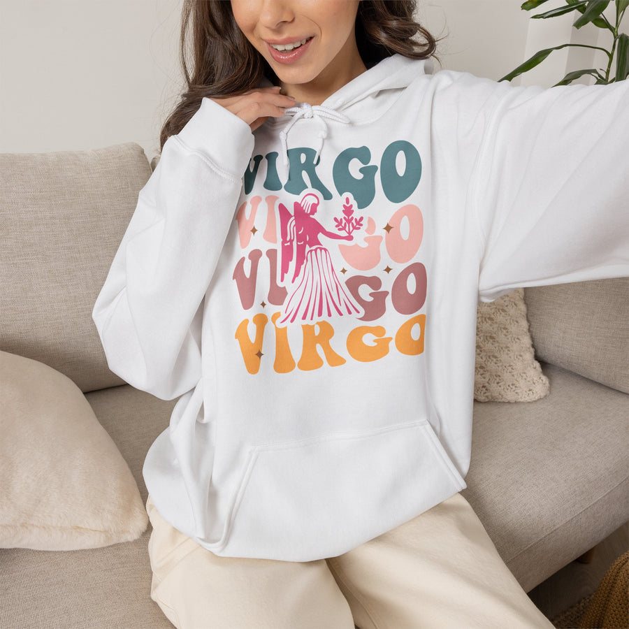 Jungfrau Retro Hoodie