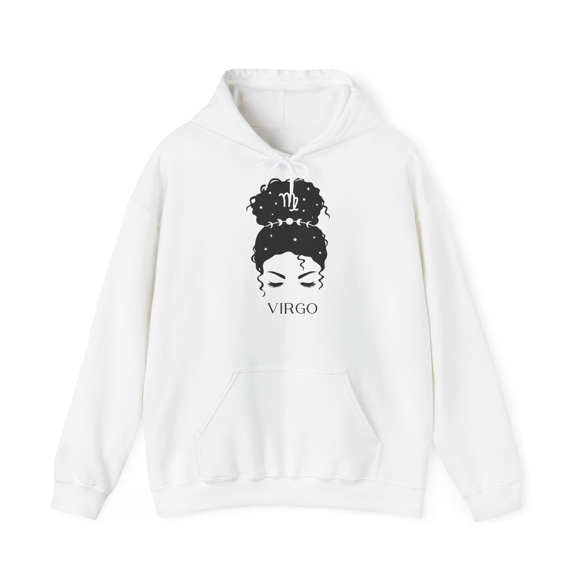 Jungfrau Messy Bun Hoodie v5