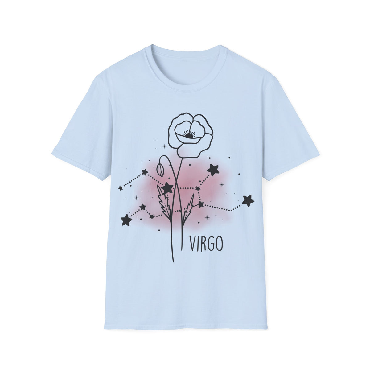 Jungfrau Flower T-Shirt v3