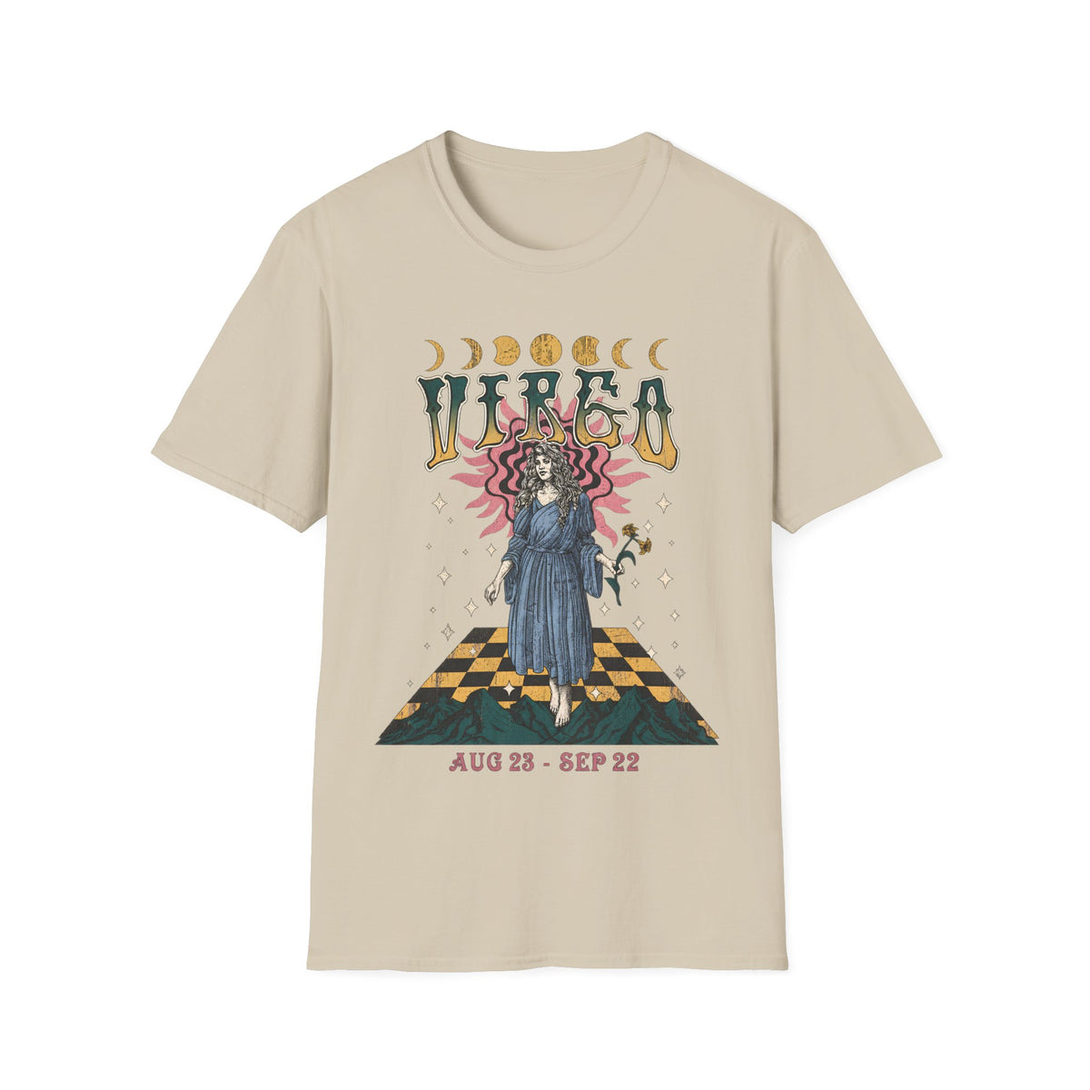 Jungfrau Vintage T-Shirt v4