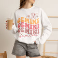 Zwillinge Retro Sweatshirt