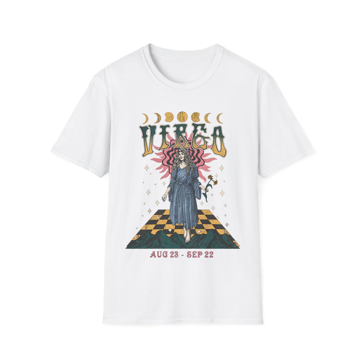 Jungfrau Vintage T-Shirt v4