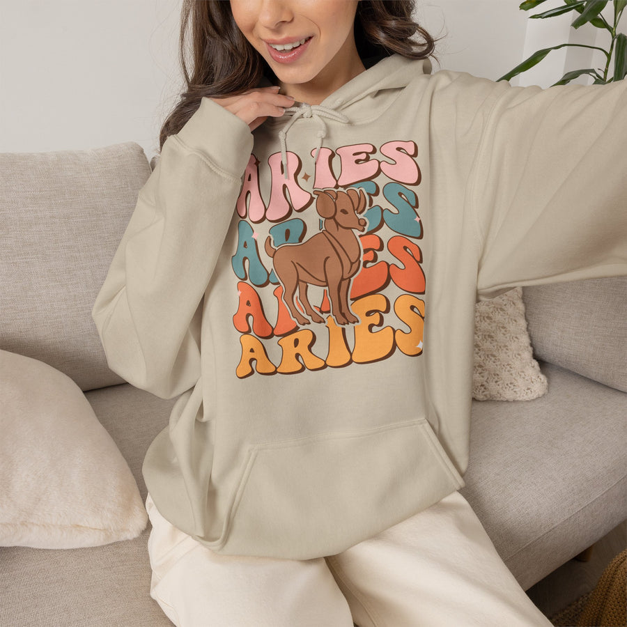 Widder Retro Hoodie