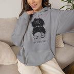 Skorpion Messy Bun Hoodie
