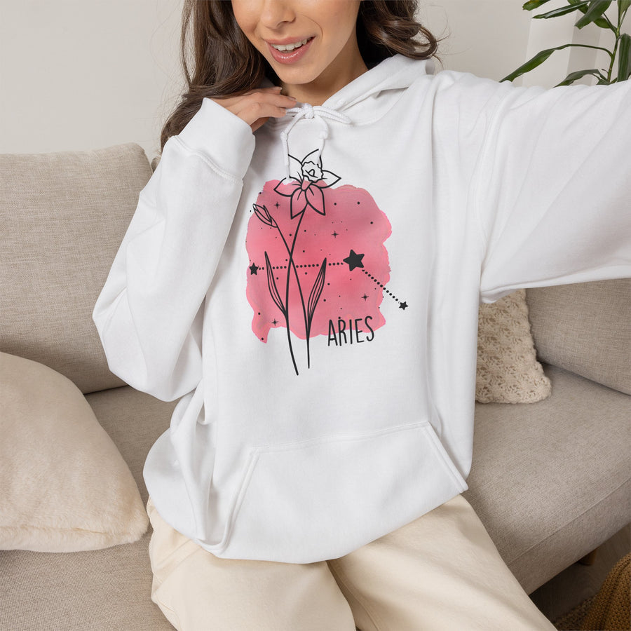 Widder Flower Hoodie