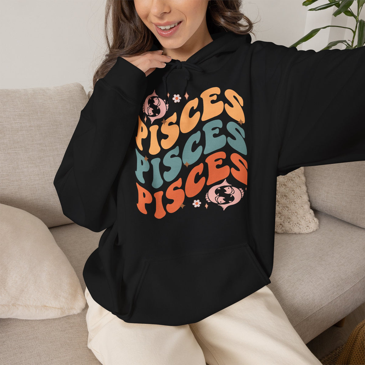 Fische Retro Hoodie v2