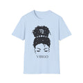 Jungfrau Messy bun T-Shirt v5