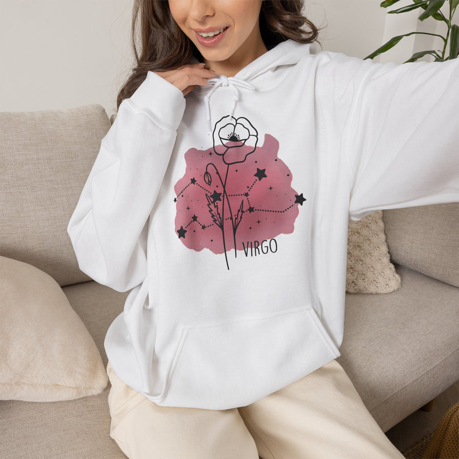 Jungfrau Flower Hoodie