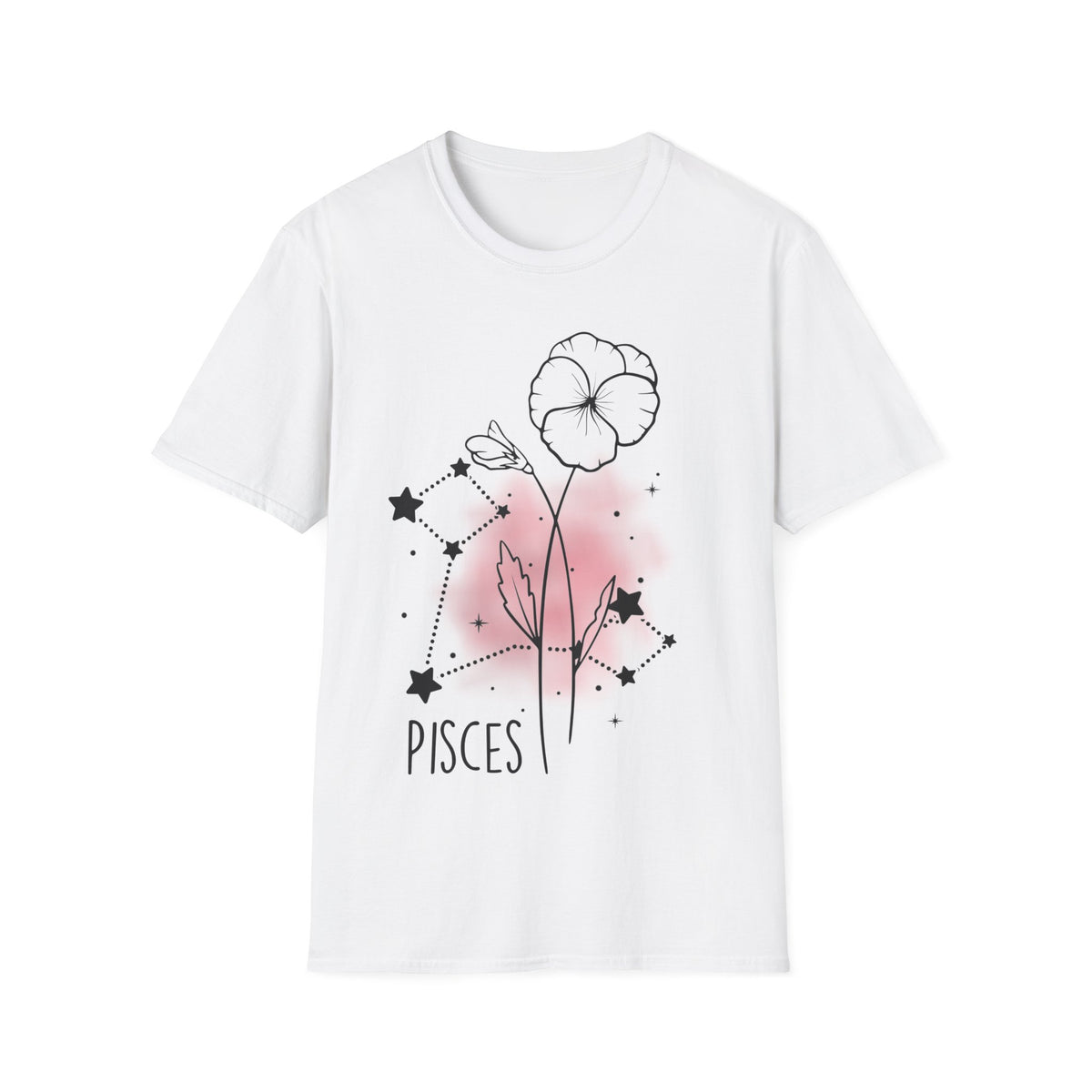 Fische Flower T-Shirt v3