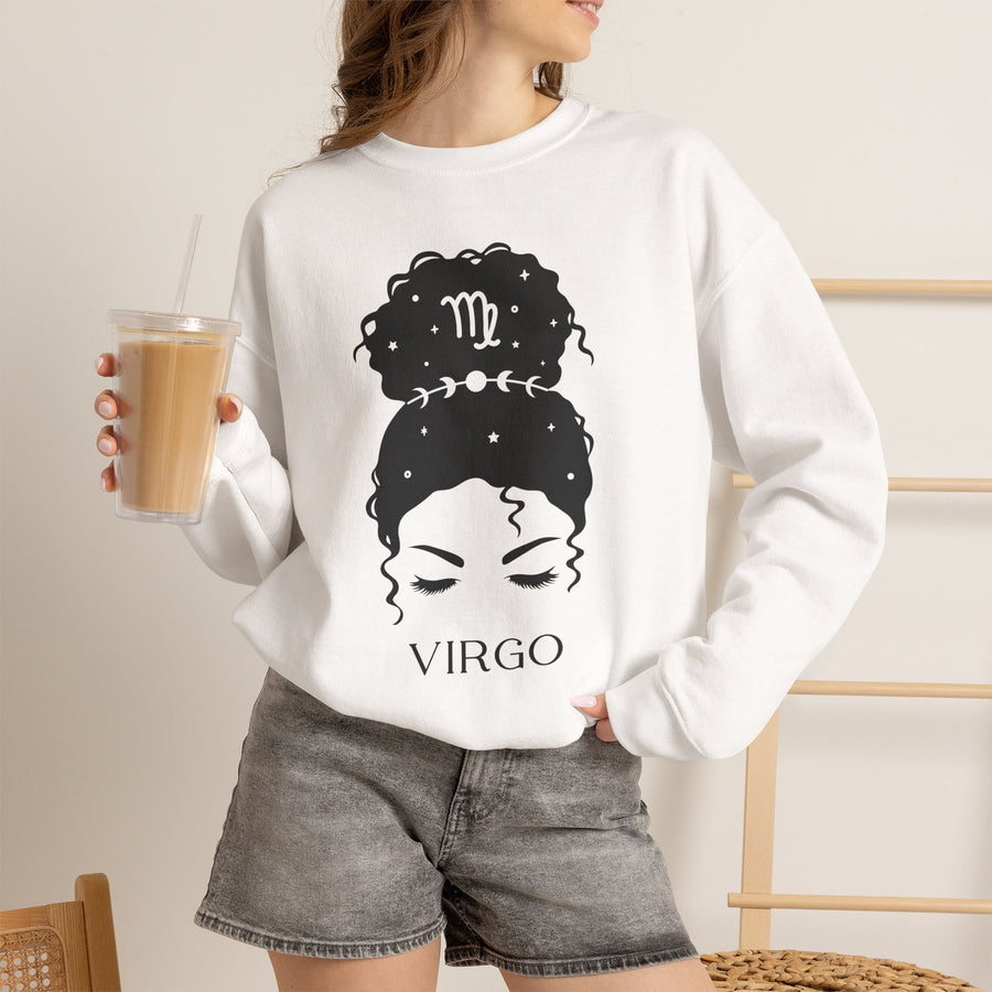 Jungfrau Messy Bun Sweatshirt