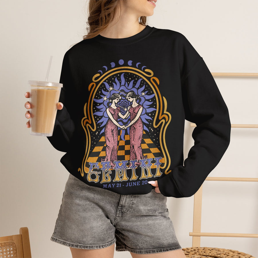 Zwillinge Vintage Sweatshirt
