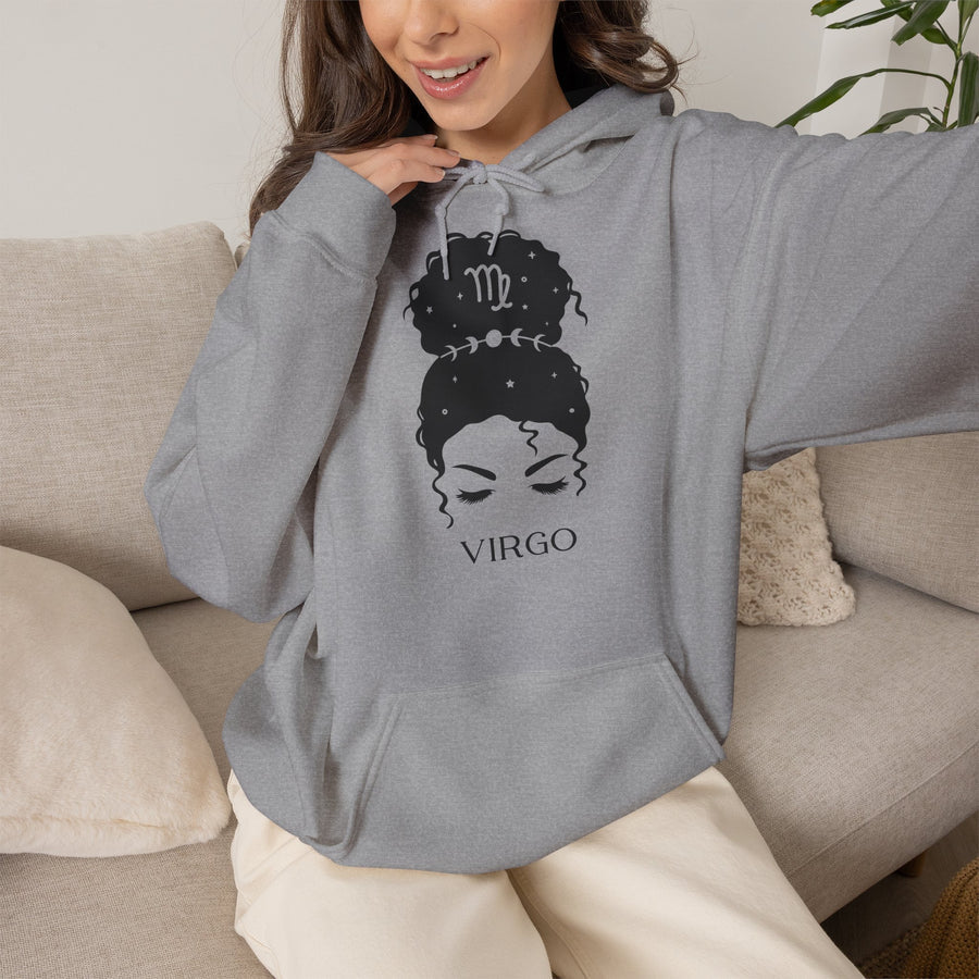 Jungfrau Messy Bun Hoodie