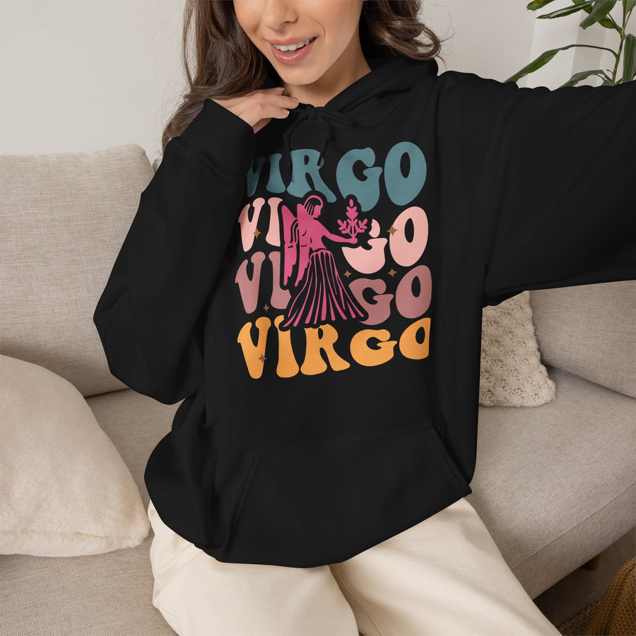Jungfrau Retro Hoodie