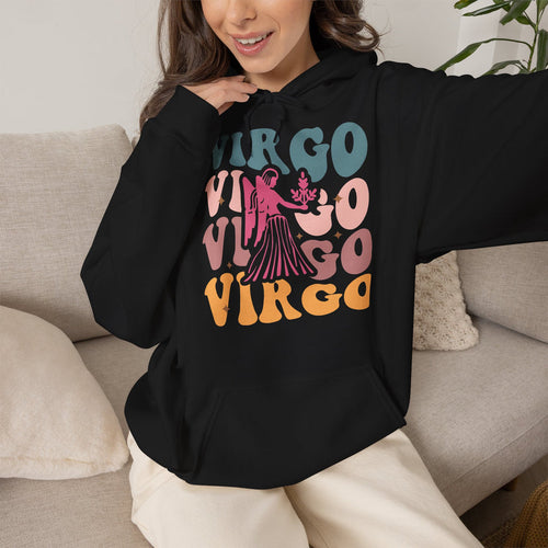 Jungfrau Retro Hoodie