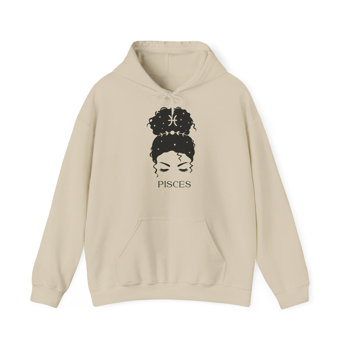 Fische Messy Bun Hoodie v5