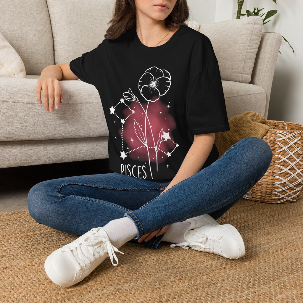 Fische Flower T-Shirt v3