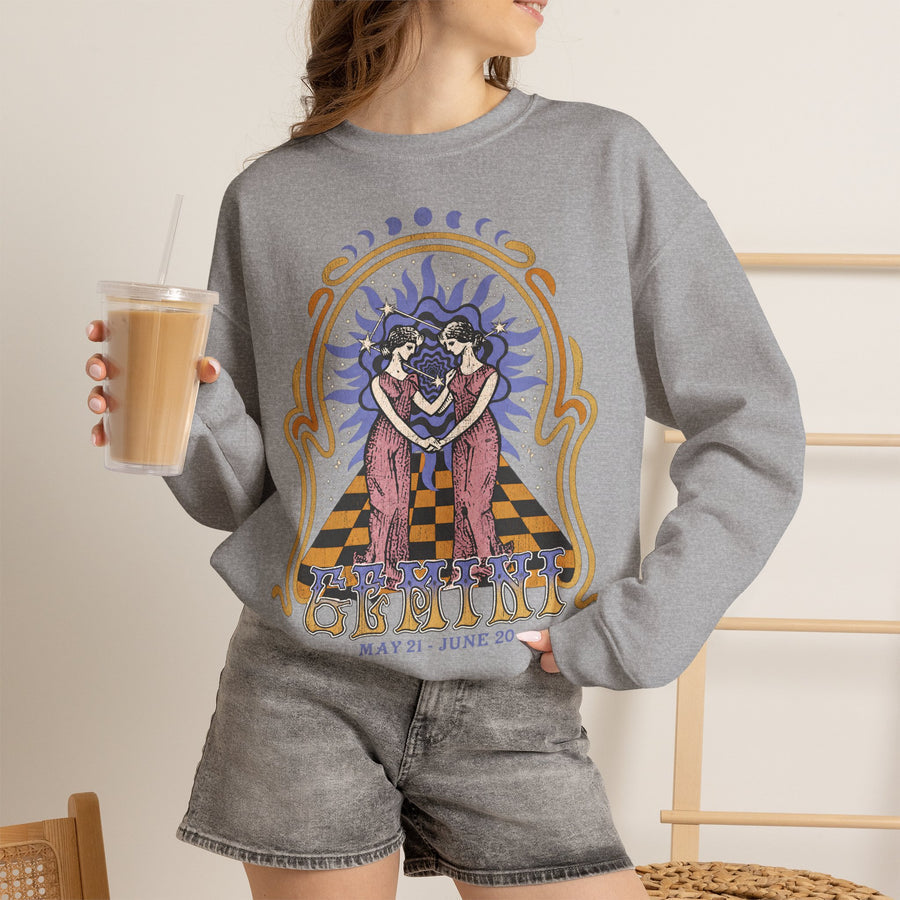 Zwillinge Vintage Sweatshirt