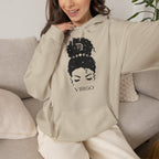 Jungfrau Messy Bun Hoodie v5