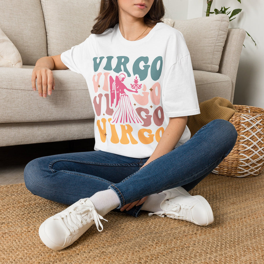 Jungfrau Retro T-Shirt