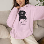 Jungfrau Messy Bun Hoodie v5