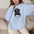 Löwe Messy Bun Hoodie