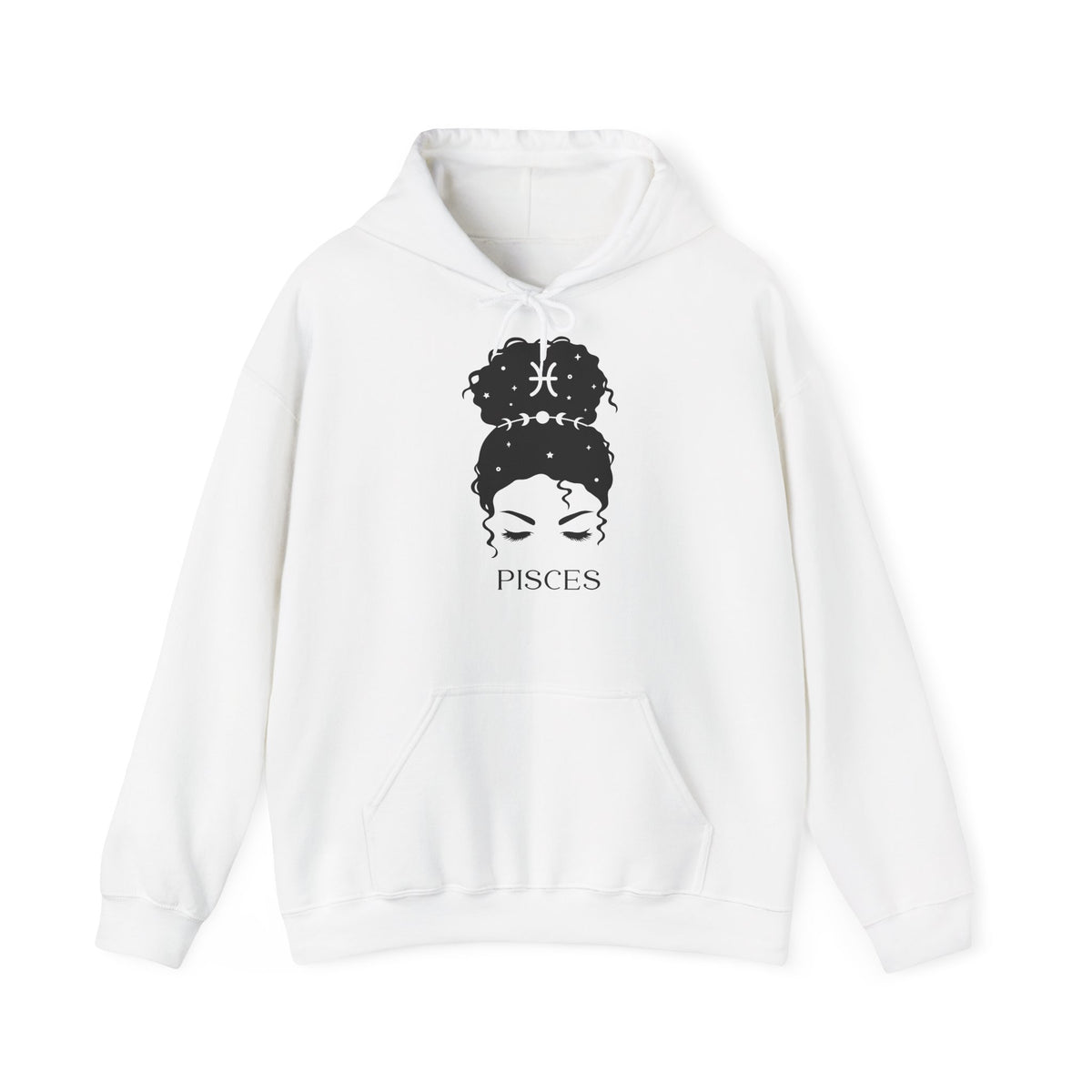 Fische Messy Bun Hoodie v5