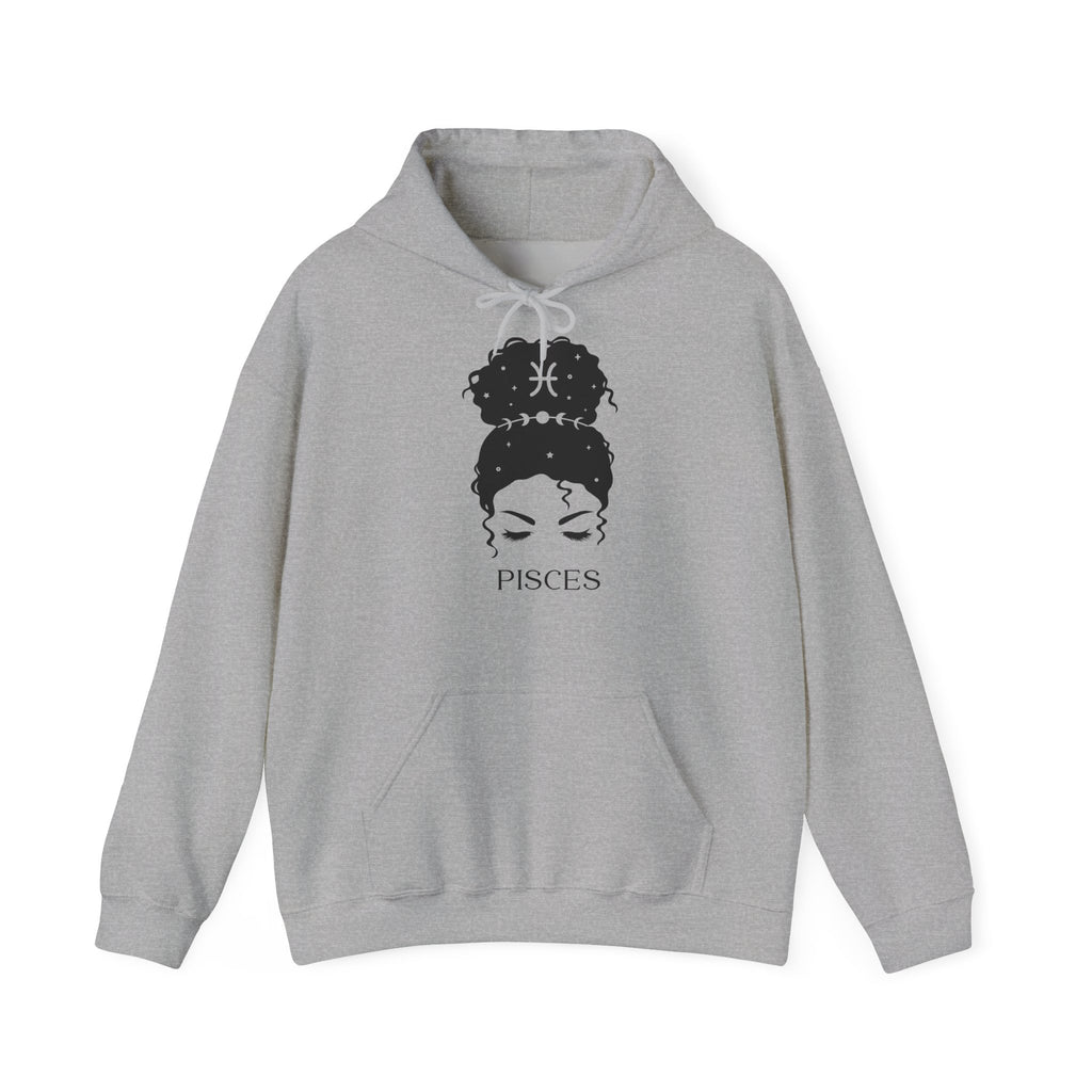 Fische Messy Bun Hoodie v5