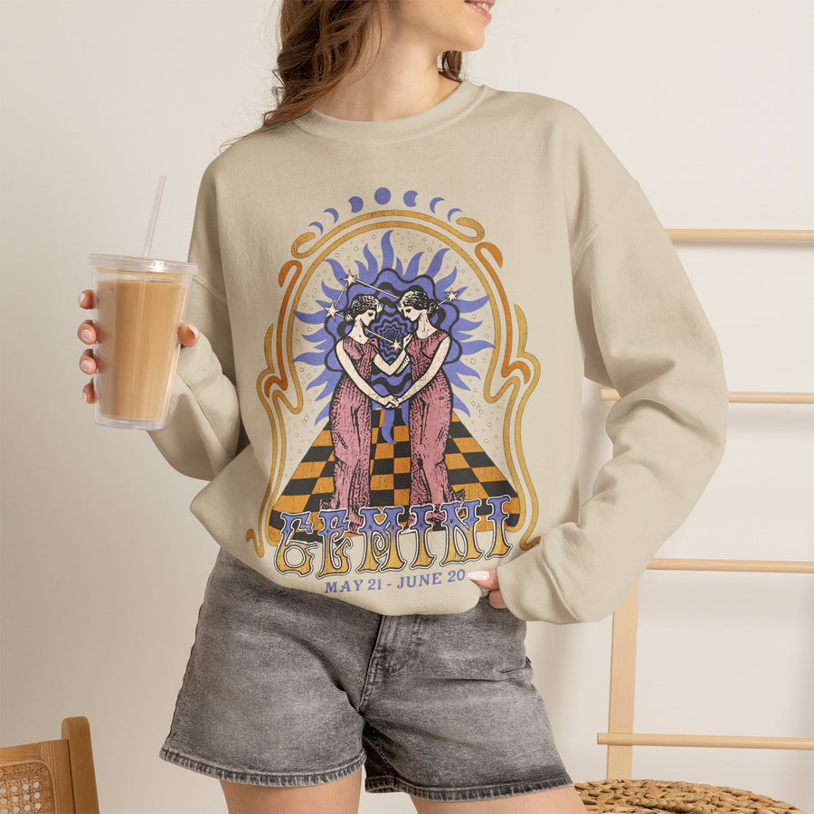 Zwillinge Vintage Sweatshirt
