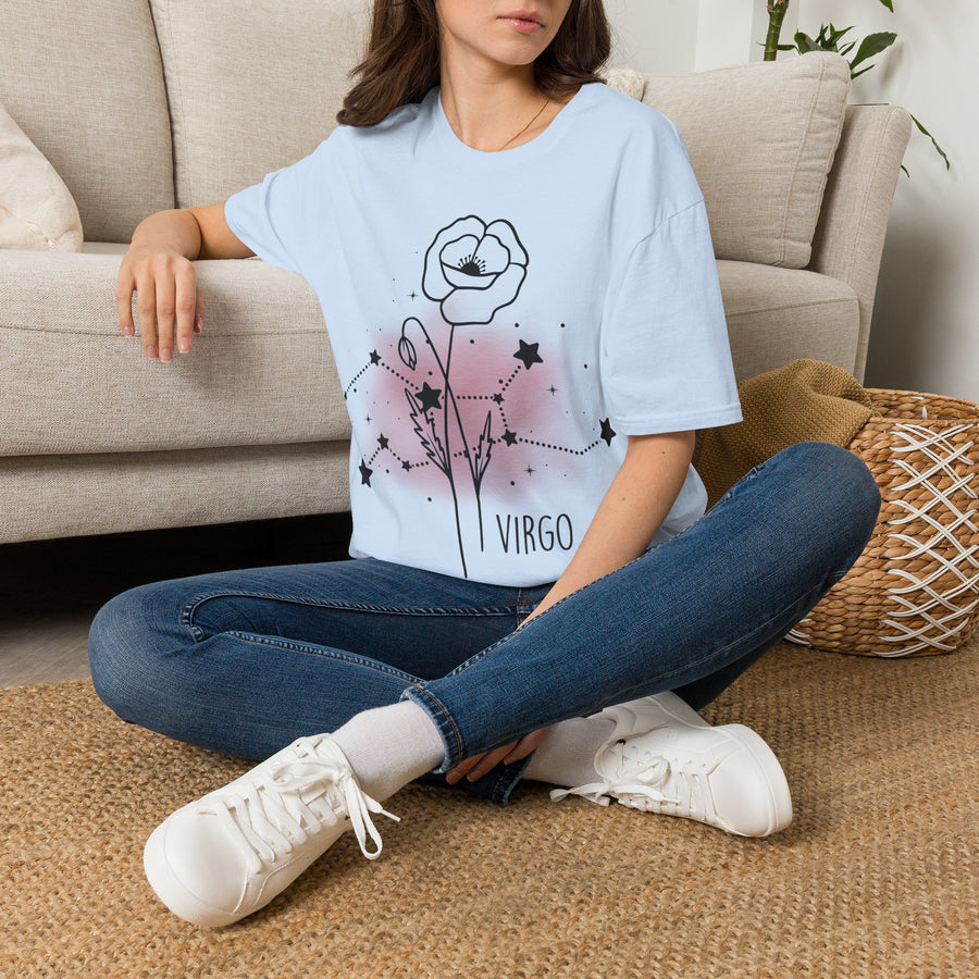 Jungfrau Flower T-Shirt