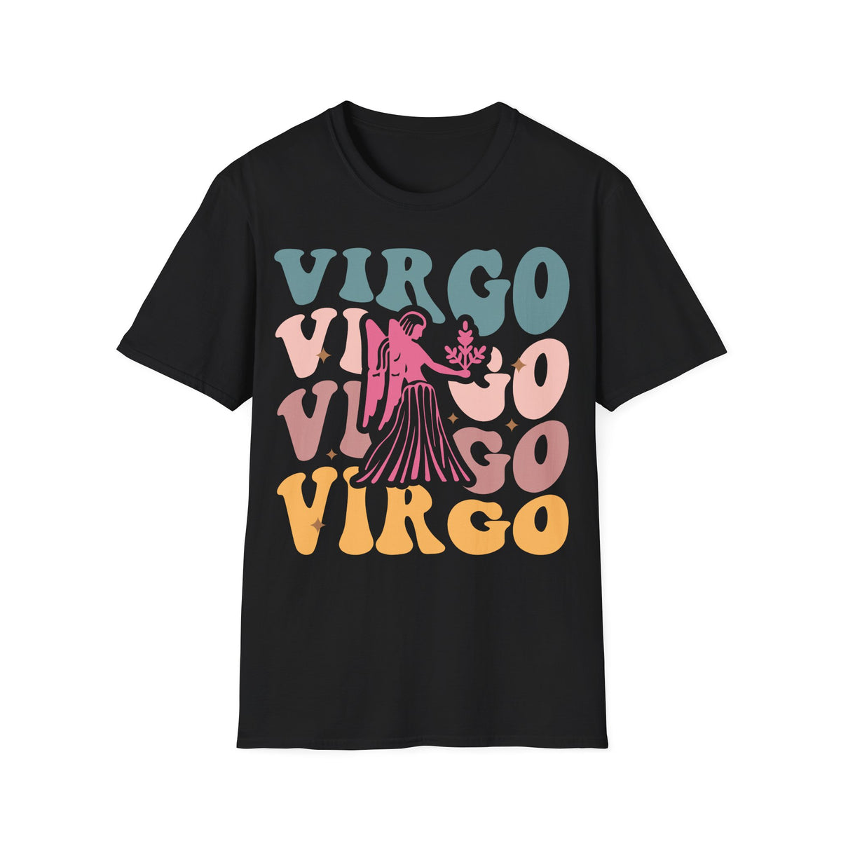 Jungfrau Retro T-Shirt v2